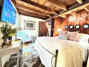 3 habitaciones, tabla de planchar con plancha, cuna de viaje y wifi 