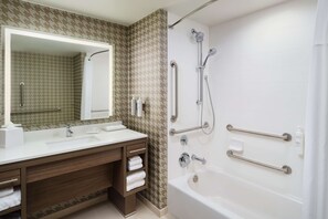 Bathroom shower - Home2 Suites by Hilton Towson (Towson)