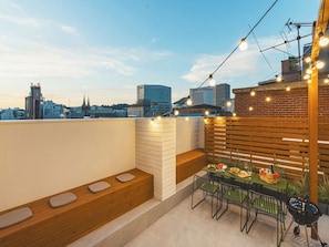 Terraza en la azotea