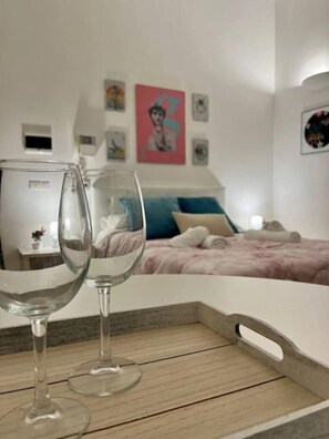 1 bedroom, free WiFi, bed sheets - David's Room: City Apartment (Lecce)