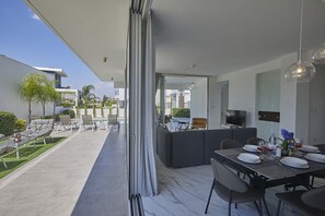 Outdoor dining - Villa Noa, Luxury 3BDR Protaras Villa with Pool, Close to Fig Tree Bay Beach (Protaras)