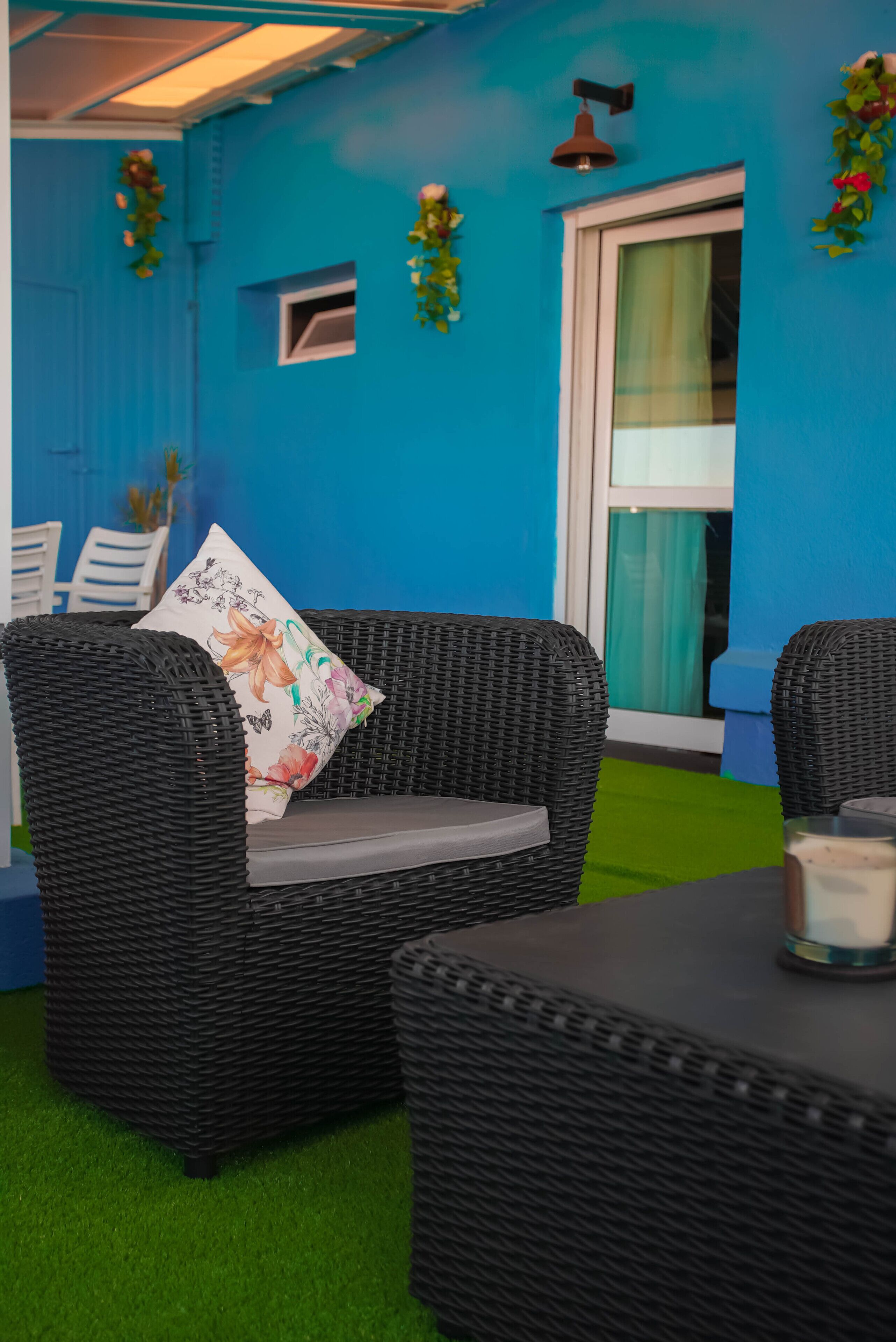 豪華公寓 | 露台/庭院