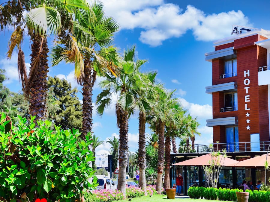 Fachada da propriedade