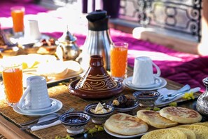 Daily local cuisine breakfast (EUR 20 per person)