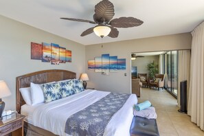 Condo, varias camas, lanai, vista al océano | 2 habitaciones, decoración personalizada y muebles diferentes 