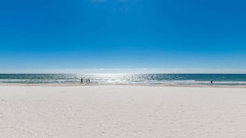 On the beach