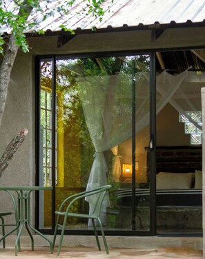 Comfort Double Room, 1 Queen Bed, Garden View, Annex Building | Terrace/patio