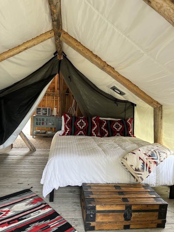 Heritage Ranch 'Sacajawea' Glamping Tent (4) - Bozeman, MT