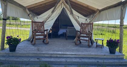 Heritage Ranch 'Rainbow' Glamping Tent (12)