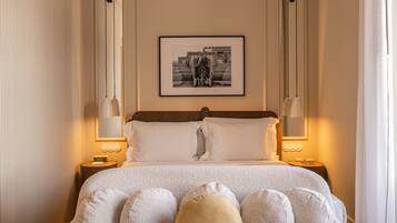 Signature Suite Monument View | Hochwertige Bettwaren, Daunenbettdecken, Minibar, Zimmersafe