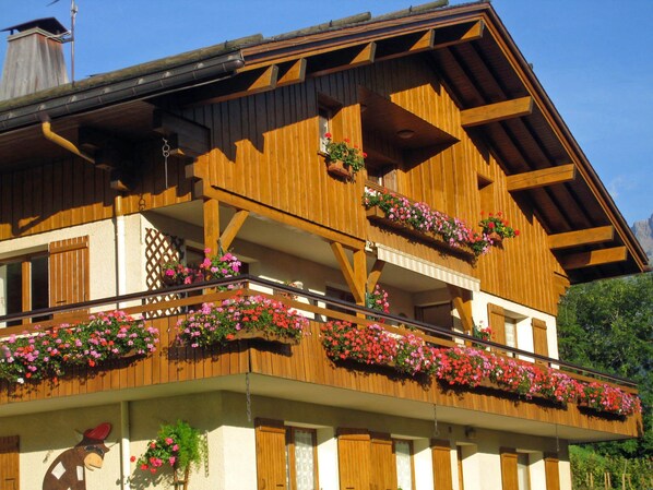 Exterior detail - SUPERB 3P 75M2 APARTMENT, COMPLETELY RENOVATED. 2 BATHROOMS (Le Grand-Bornand)