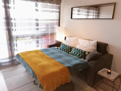 Cosy studio with mountain view