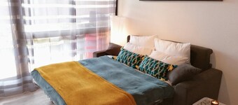 Cosy studio with mountain view