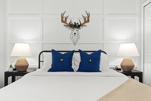 2 chambres, fer et planche à repasser, accès au Wi-Fi (inclus)
