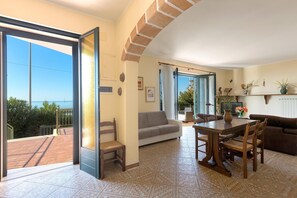 Blick von der Unterkunft