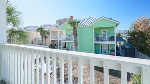 House, Multiple Beds, Kitchen, Partial Ocean View | Balcony view - Aqua Vista (Panama City Beach)