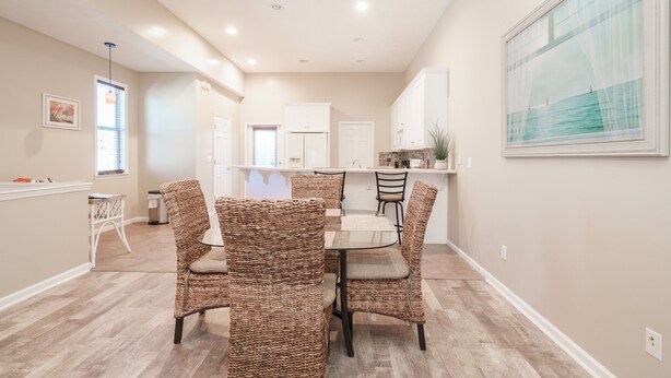 House, Multiple Beds, Kitchen, Partial Ocean View | Dining - Aqua Vista (Panama City Beach)