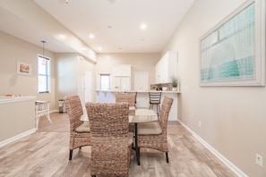 House, Multiple Beds, Kitchen, Partial Ocean View | Dining - Aqua Vista (Panama City Beach)