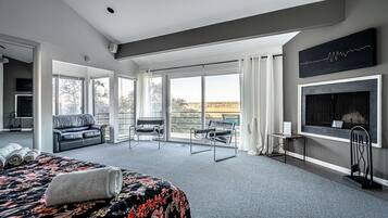 House, Multiple Beds, Balcony, Pool View | View from room