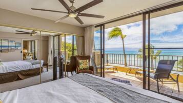 Condo, Multiple Beds, Lanai, Beach View | 4 bedrooms, individually decorated, individually furnished, free WiFi