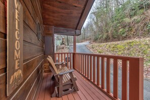 Cabin, 1 King Bed with Sofa bed, Hot Tub, Mountain View (Only Dreamin') | View from room