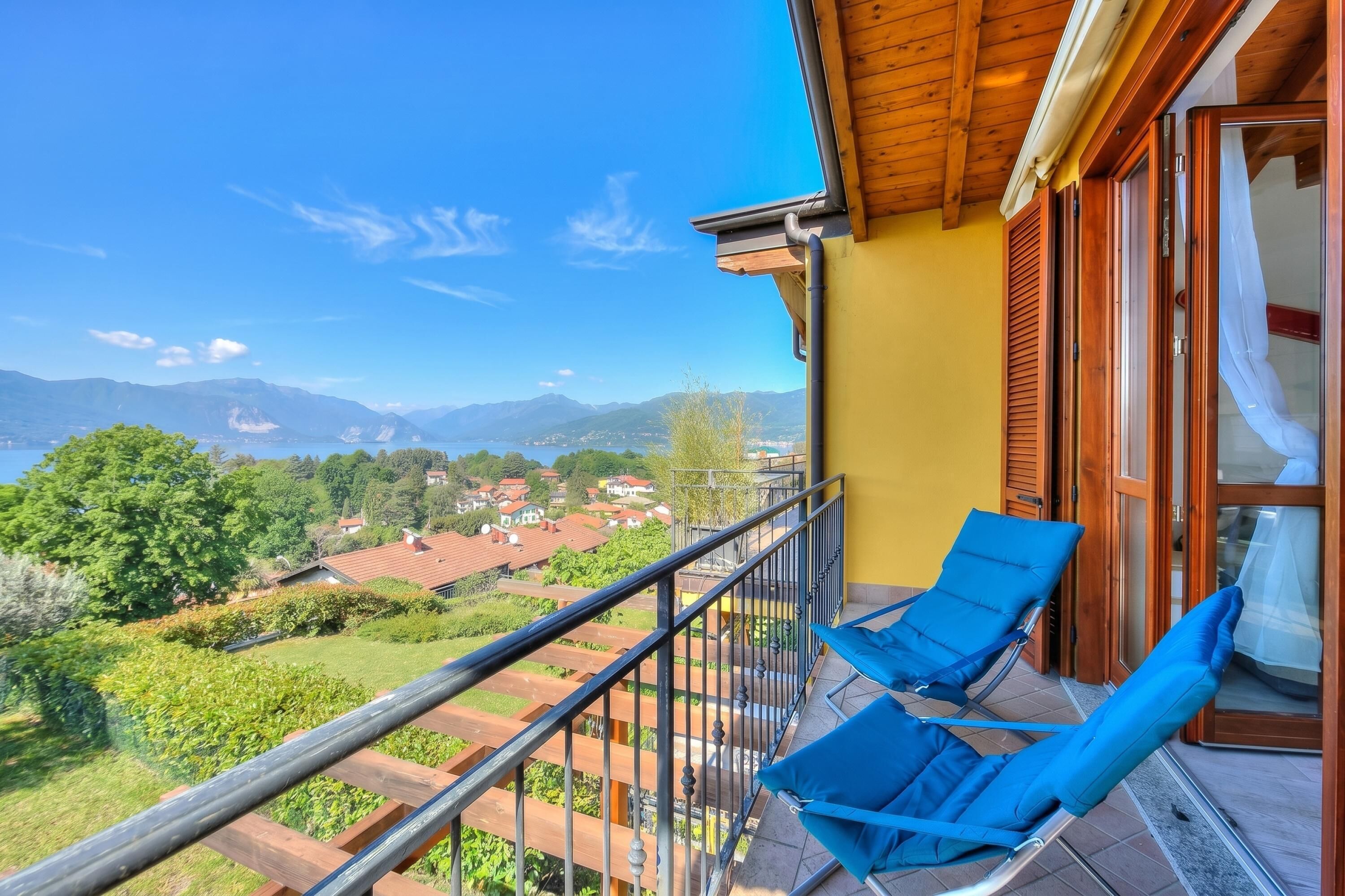 Appartement Familial, 1 chambre, balcon, côté montagne (La Brezza Del Lago Maggiore:) | Enceinte de l’hébergement