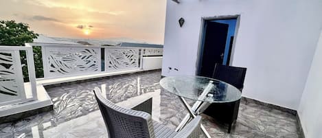 Suíte estúdio executiva | Terraço/pátio
