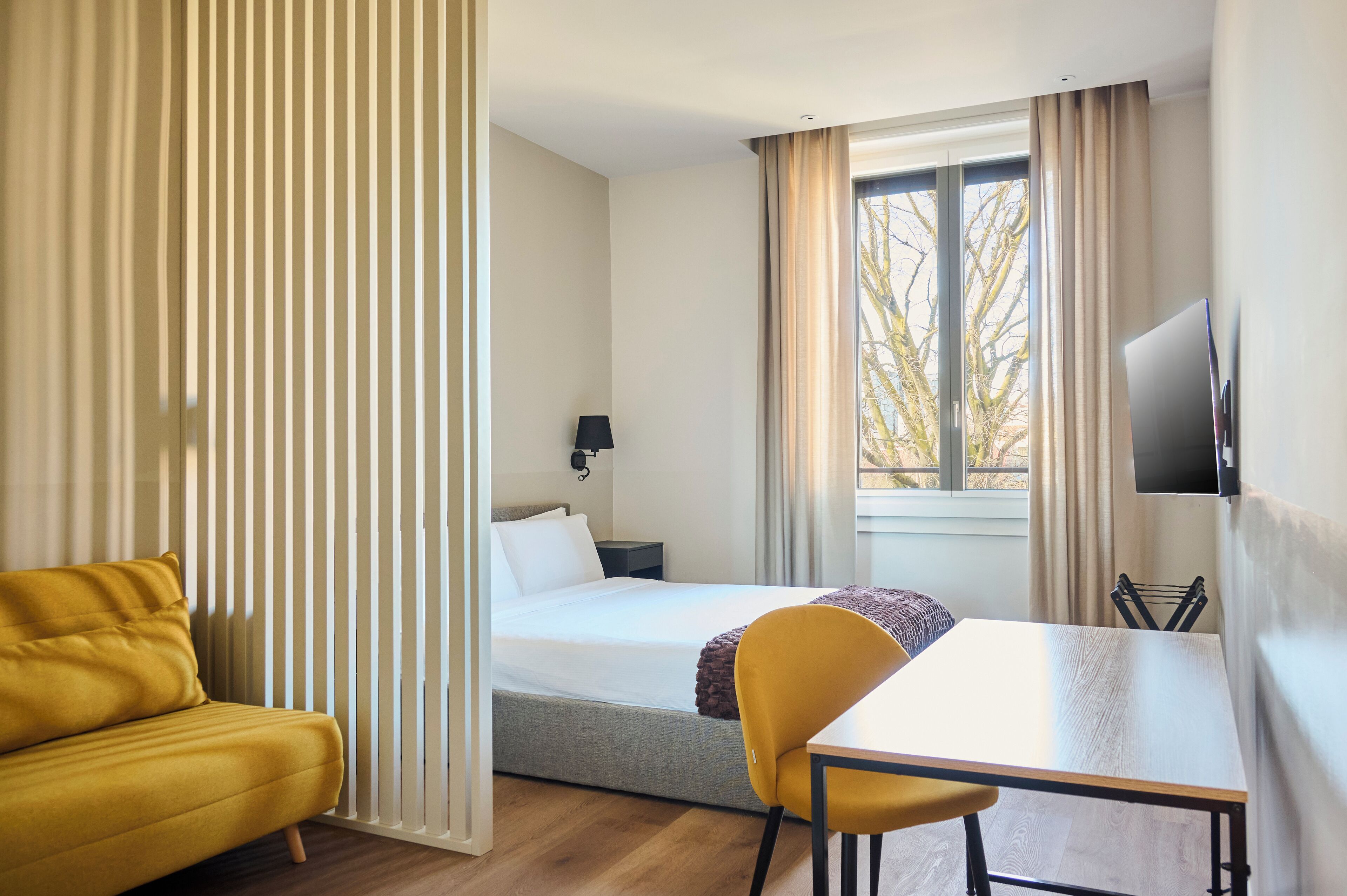 Habitación Club | Sábanas de algodón egipcio y ropa de cama de alta calidad