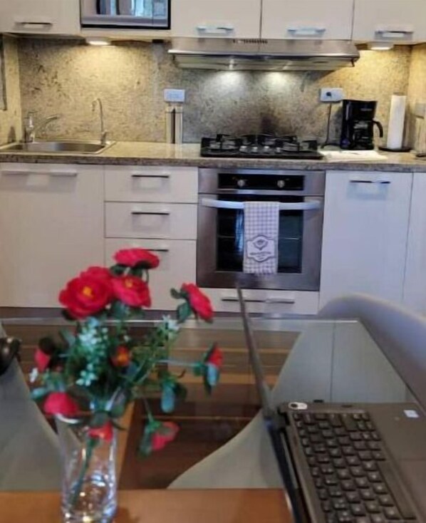 Microwave, oven, stovetop