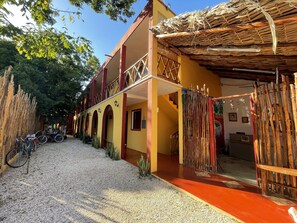 Voorkant van accommodatie