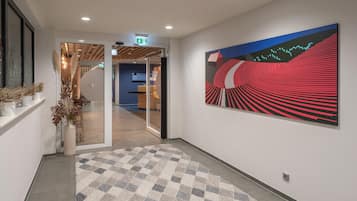 Blick von der Unterkunft