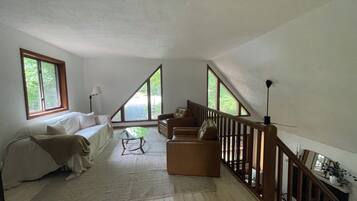 Smart TV y chimenea