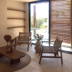 Exclusive Apartment | Living area - Casa Laguna 3 (Tulum)