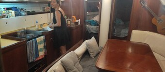 LARGE LUXURY SAILBOAT 14 X 4.25