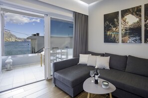 Apartment | Living area - Relaxed Seaside Living, Tris Ekklisies - Sleeps 4 (Archanes-Asterousia)
