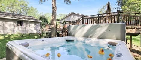 Bain à remous extérieur