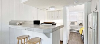 At Ease: Cozy Downtown Saugatuck Retreat w/ Balcony, Walk to Shops & Restaurants
