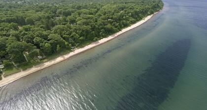 Summer Haven: Lake Michigan Views, Fire Pit, BBQ, Classic Cottage