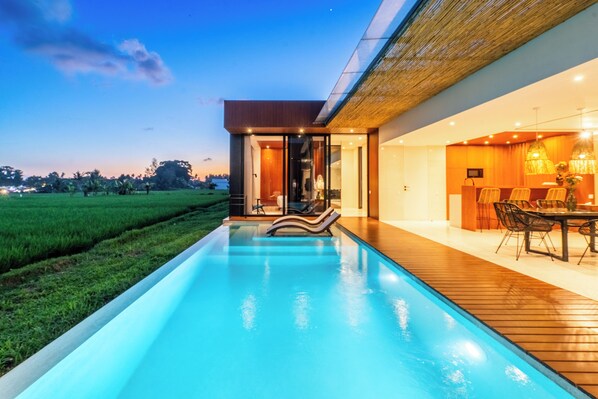 Sun deck - Green Flow Villa 15 (Ubud)