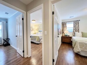 4 habitaciones, wifi gratis y ropa de cama 