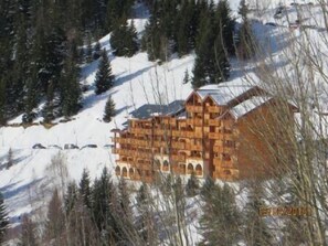 Exterior - Balcony, parking, tv, ski locker, 23m², Auris en Oisans (Auris)