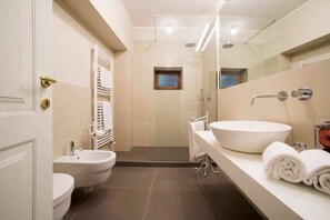 Loft básico, 1 cama de matrimonio con sofá cama | Baño | Ducha, secador de pelo, jabón y champú