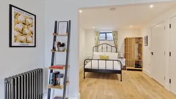 1 bedroom, premium bedding, desk, iron/ironing board