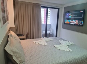 1 habitación, escritorio, wifi gratis y ropa de cama 