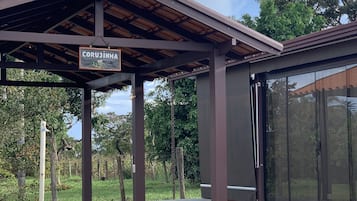 Chale Corujinha | Área de estar