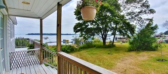 Moorings - Enjoy sweeping sunrises from this waterfront home on Basin Point.