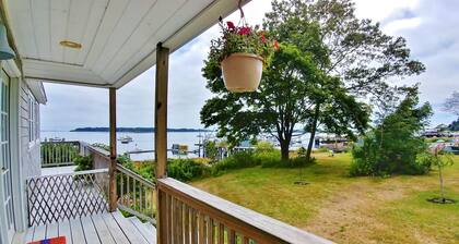 Moorings - Enjoy sweeping sunrises from this waterfront home on Basin Point.