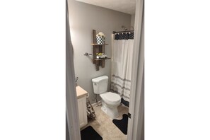 Towels, soap, toilet paper