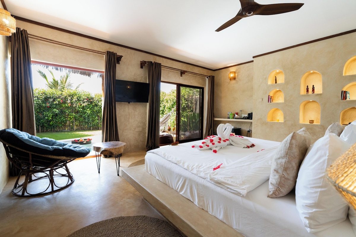 Villa Luxe, vue jardin
