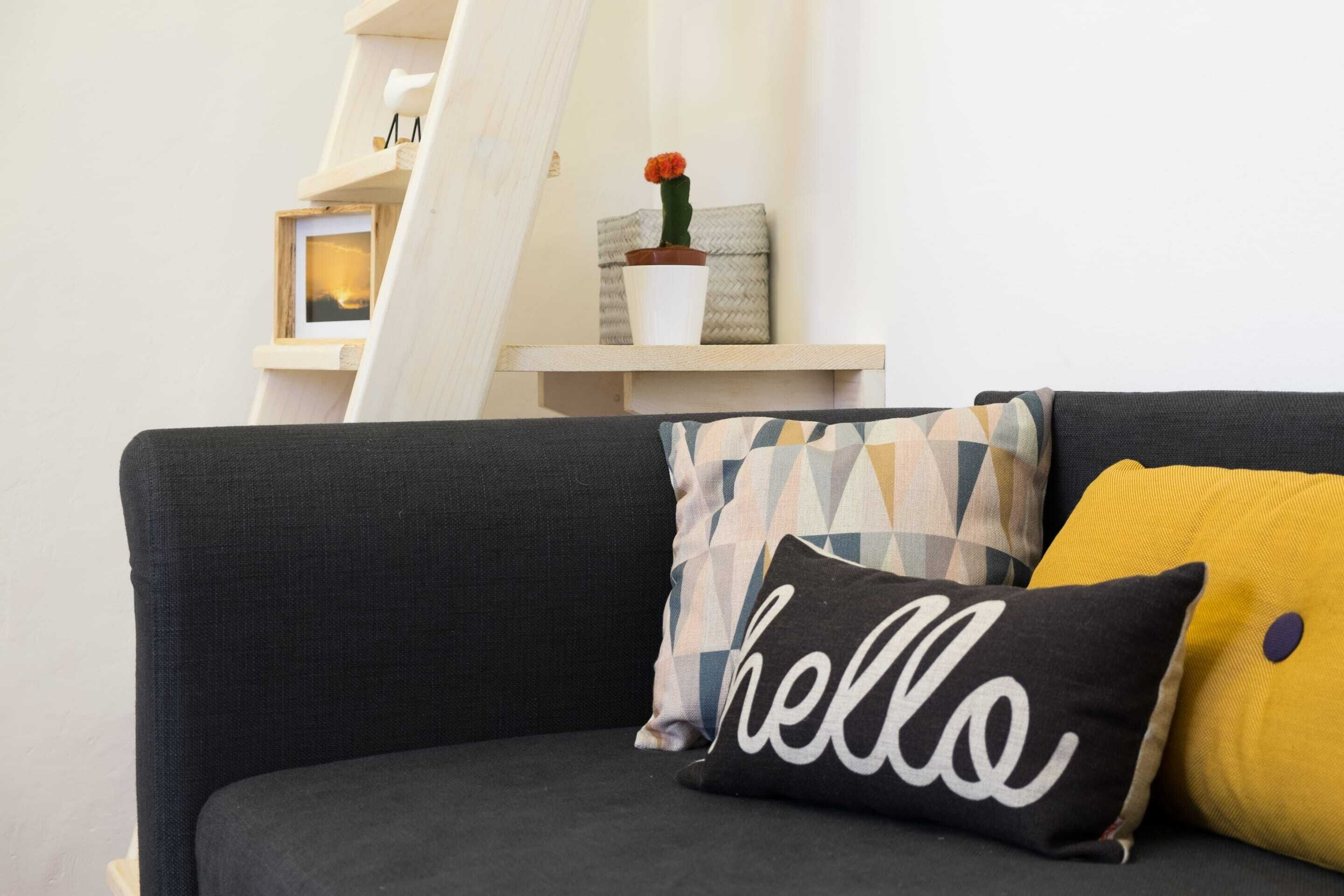 Basic Apartment, 1 Queen Bed with Sofa bed | Living area | TV